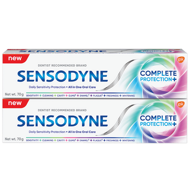 Sensodyne Complete Protection+ Tooth Paste For Sensitivity Protection & All in One Oral Care